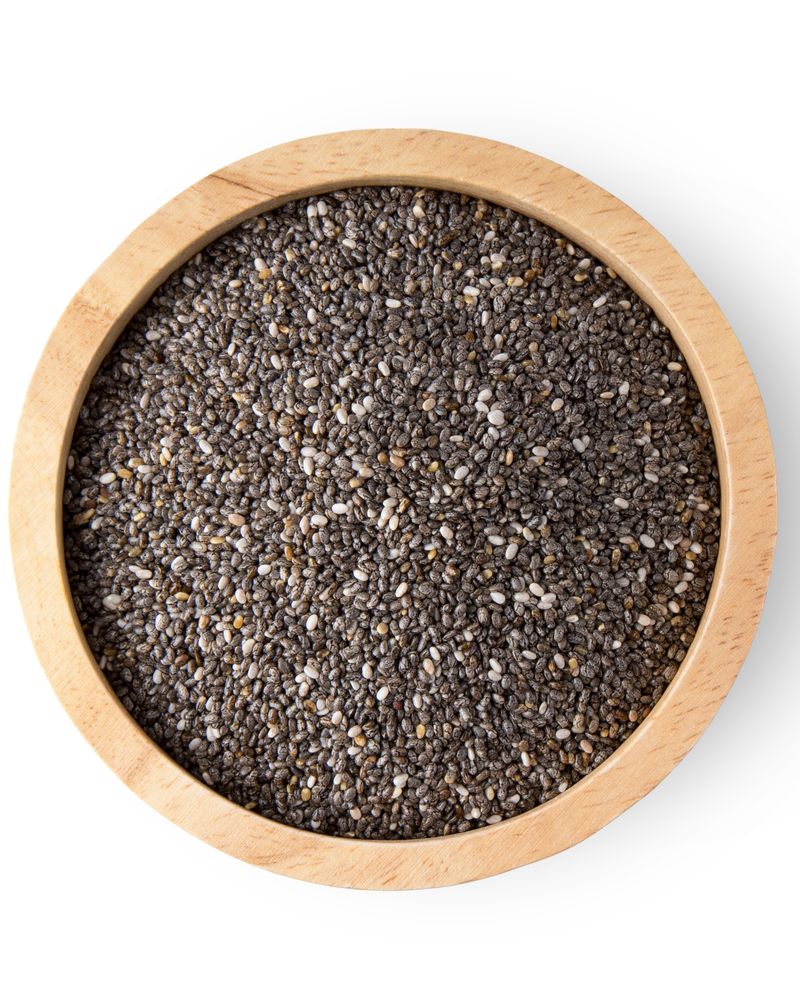Semi di chia in una ciotola